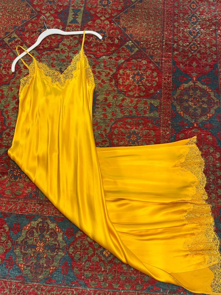 Journelle Charlotte Long Slip Dress Sz M